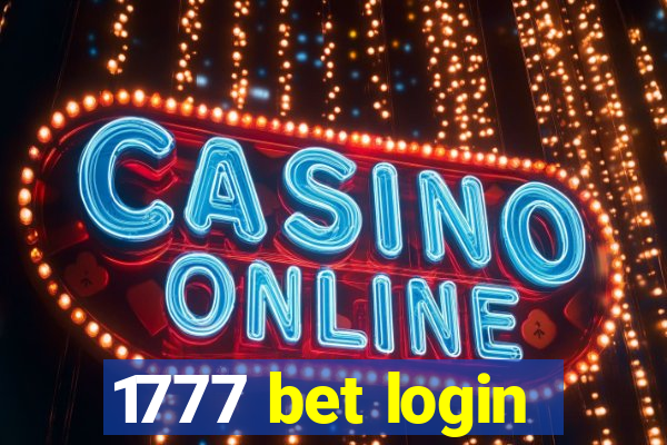 1777 bet login